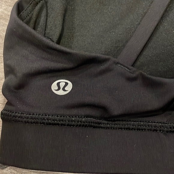 Lululemon Athletica Energy Bra With multi Straps Black Size 10 - Picture 4 of 6